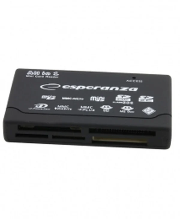 Esperanza EA-119 Card Reader USB 2.0 για SD/microSD/MemoryStick/CompactFlash/xD