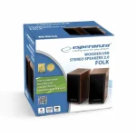 Esperanza Folk Ηχεία Υπολογιστή 2.0 με Ισχύ 6W σε Καφέ Χρώμα - Image 5