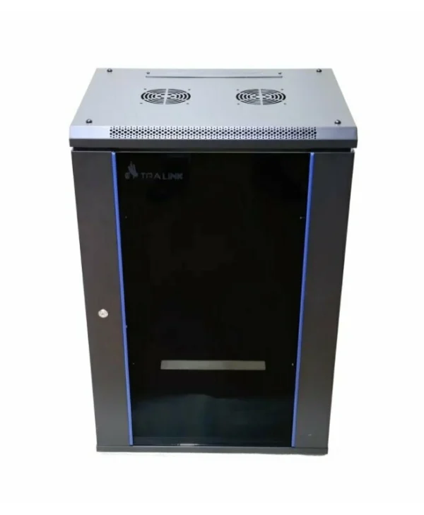 Extralink Επιτοίχια Καμπίνα Rack 18U 60x60cm Μαύρο EX.16880 EX.16880