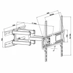 Maclean Energy MC-760 Επιτοίχια έως 55" και MC-760 - Image 4