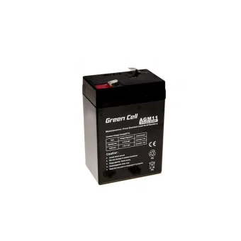 Green Cell Μπαταρία UPS με Χωρητικότητα 5Ah και Τάση 6V AGM11 AGM11
