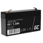 Green Cell Μπαταρία UPS με Χωρητικότητα 1.3Ah και Τάση 6V AGM13 1τμχ AGM13 - Image 2