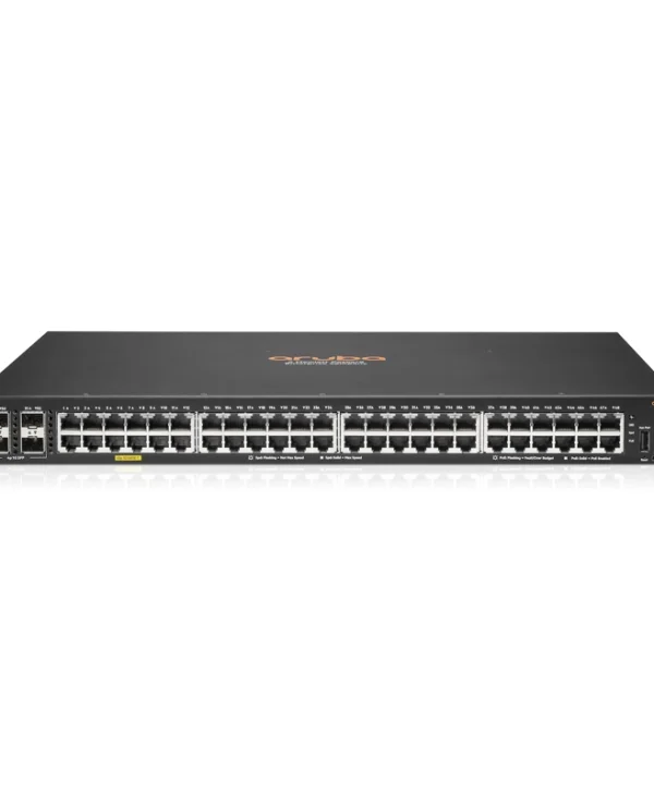HP Aruba 6000 Managed L3 PoE+ Switch με 48 Θύρες Gigabit (1Gbps) Ethernet και 4 SFP Θύρες
