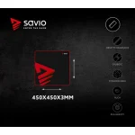 Savio Turbo Dynamic Gaming Mouse Pad Large 450mm Μαύρο - Image 6