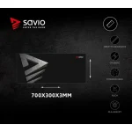 Savio Precision Control Gaming Mouse Pad XL 700mm Μαύρο - Image 5