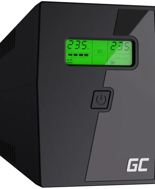 Green Cell Power Proof UPS Line-Interactive 800VA 480W με 2 Schuko Πρίζες