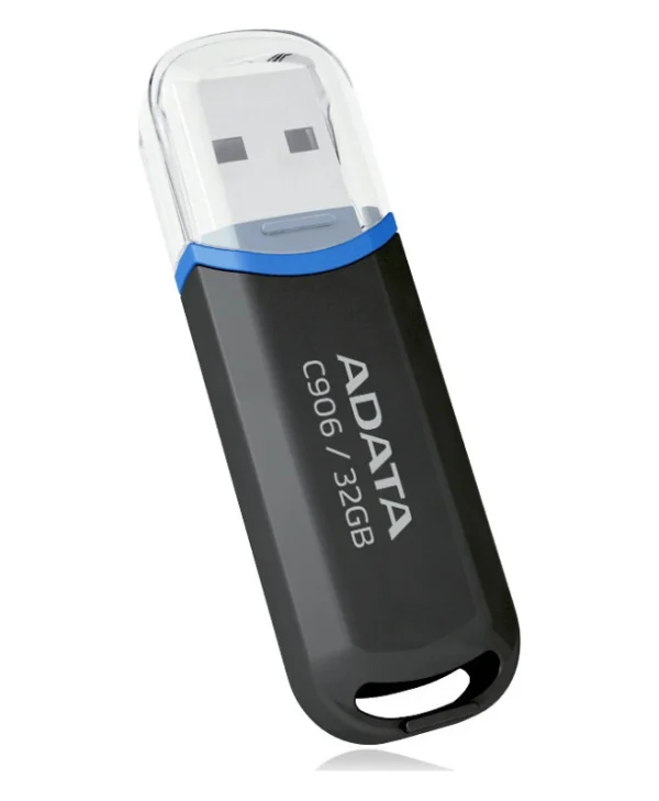 Adata C906 32GB USB 2.0 Stick Μαύρο