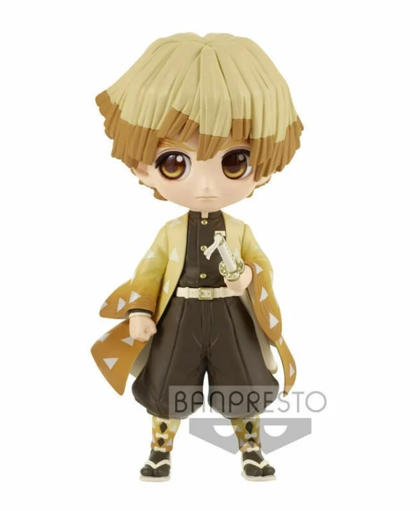 Banpresto Demon Slayer: Kimetsu no Yaiba: Zenitsu Agatsuma Q Posket Ver. B Φιγούρα 14εκ.