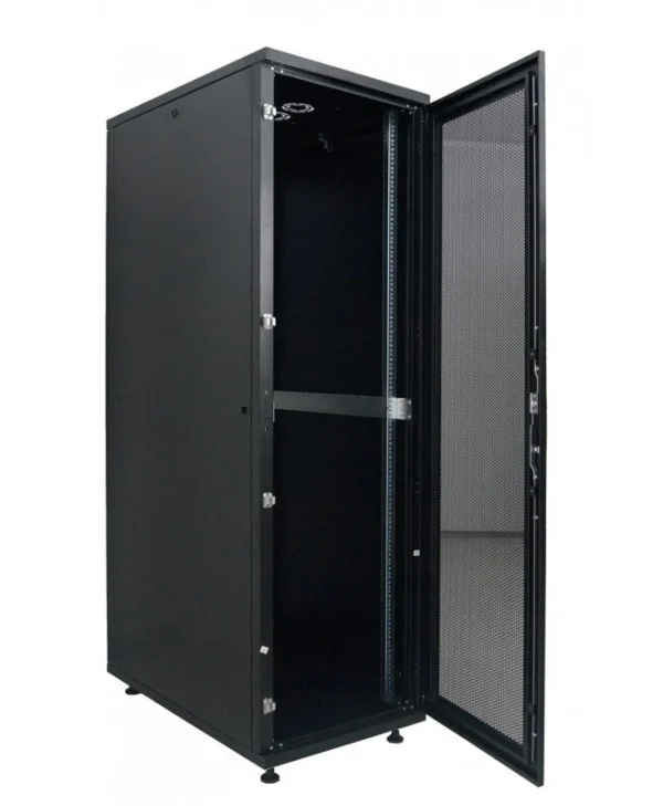 Mirsan Επιδαπέδια Καμπίνα Rack 32U 60x120cm Μαύρο GTN32U6120.01.PRF63 GTN32U6120.01.PRF63