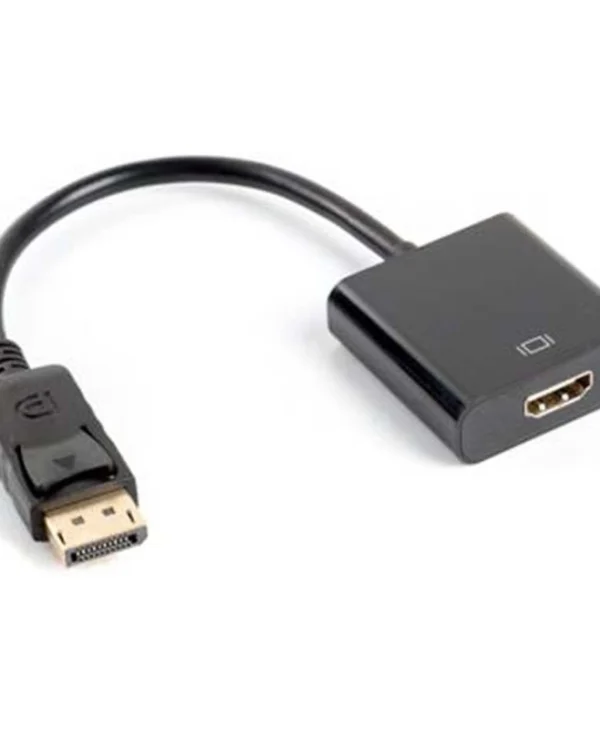 Lanberg Μετατροπέας DisplayPort male σε HDMI female 1τμχ AD-0009-BK AD-0009-BK