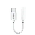 Savio Ak-51 Μετατροπέας USB-C male σε 3.5mm female Λευκό 1τμχ - Image 5