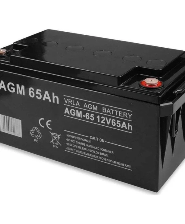 Volt Polska Μπαταρία UPS με Χωρητικότητα 65Ah και Τάση 12V 6AKUXAG065 1τμχ 6AKUXAG065
