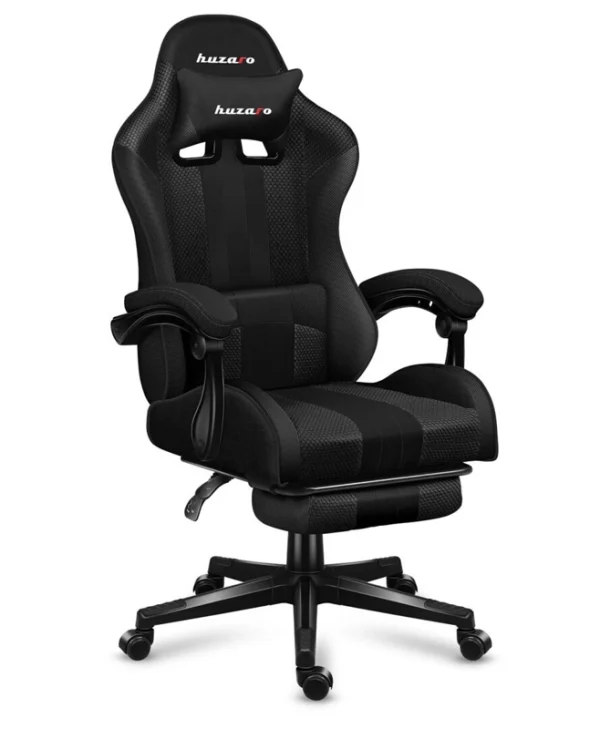 Huzaro Force 4.7 Υφασμάτινη Καρέκλα Gaming με Υποπόδιο Carbon Mesh