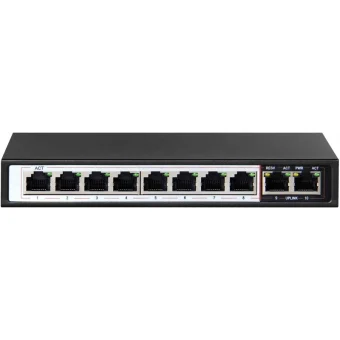Extralink Ceres Unmanaged L2 PoE+ Switch με 8 Θύρες Gigabit (1Gbps) Ethernet