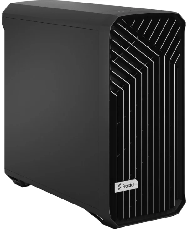 Fractal Design Torrent Solid Black Gaming Midi Tower Κουτί Υπολογιστή Γκρι