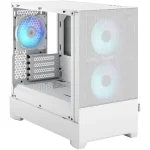 Fractal Design Pop Mini Air Gaming Mini Tower Κουτί Υπολογιστή με Πλαϊνό Παράθυρο και RGB Φωτισμό RGB White TG Clear - Image 4