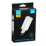 iBox Φορτιστής Χωρίς Καλώδιο GaN με Θύρα USB-A και 2 Θύρες USB-C 65W Λευκός (C-65) - Image 8