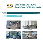 TP-LINK EAP690E HD v1 WiFi Mesh Network Access Point Wi‑Fi 6E Quad Band (2.4 & 5 & 5 & 6GHz) EAP690E HD - Image 12