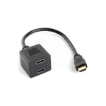 Lanberg Μετατροπέας HDMI male σε HDMI female 1τμχ AD-0019-BK AD-0019-BK