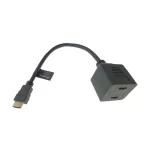 Lanberg Μετατροπέας HDMI male σε HDMI female 1τμχ AD-0019-BK AD-0019-BK - Image 4