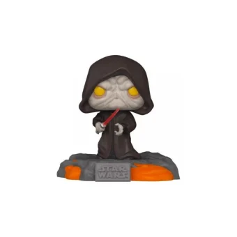 Funko Pop! Movies: Star Wars - Red Saber Collection - Darth Sidious 519 Bobble-Head & Glows in the Dark Special Edition