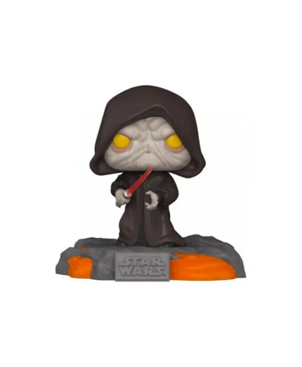 Funko Pop! Movies: Star Wars - Red Saber Collection - Darth Sidious 519 Bobble-Head & Glows in the Dark Special Edition