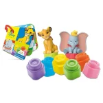 Baby Clementoni Τουβλάκια Simba & Dumbo για 10+ Μηνών 6τμχ - Image 7
