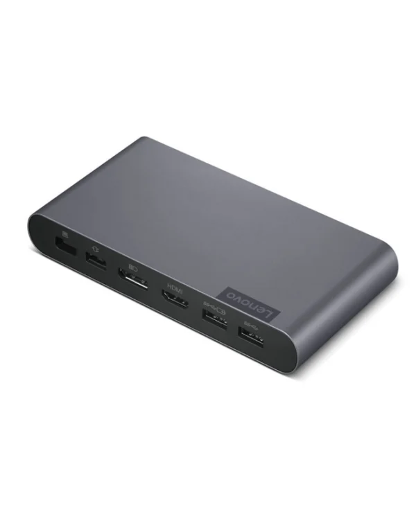 Lenovo USB-C Universal Business Dock USB-C Docking Station με HDMI/DisplayPort 4K και σύνδεση 2 Οθονών Μαύρο