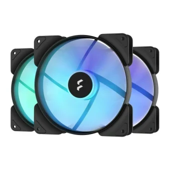 Fractal Design Aspect 12 RGB Black Frame Case Fan 120mm με Σύνδεση 4-Pin PWM 3τμχ