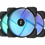 Fractal Design Aspect 14 RGB Black Frame Case Fan 140mm με Σύνδεση 4-Pin PWM 3τμχ