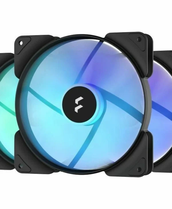Fractal Design Aspect 14 RGB Black Frame Case Fan 140mm με Σύνδεση 4-Pin PWM 3τμχ
