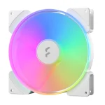 Fractal Design Prisma AL-18 Case Fan 180mm με ARGB Φωτισμό και Σύνδεση 4-Pin PWM Λευκό - Image 4