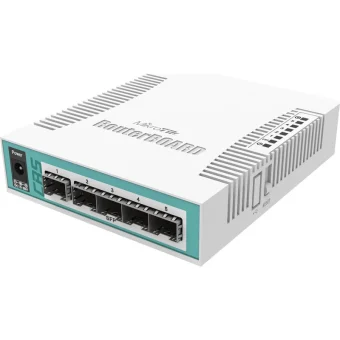 MikroTik CRS106-1C-5S Unmanaged L2 PoE+ Switch με 1 Θύρες Gigabit (1Gbps) Ethernet και 5 SFP Θύρες