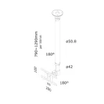 Newstar FPMA-C100 Οροφής έως 30" και 12kg FPMA-C100 - Image 3