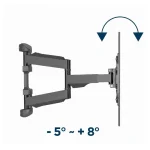 Gembird WM-75ST-01 Βάση Τηλεόρασης Τοίχου έως 75" και 45.5kg WM-75ST-01 - Image 3