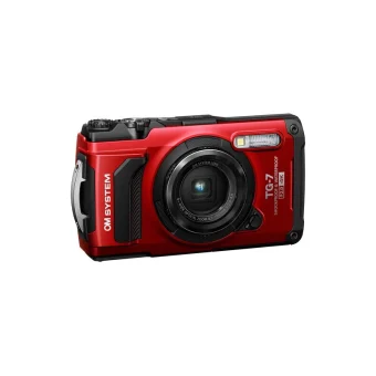 Olympus TG-7 Compact Φωτογραφική Μηχανή 12MP Οπτικού Ζουμ 4x με Οθόνη 3" και Ανάλυση Video 4K UHD Κόκκινη / Μαύρη