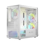 Logic Portos ARGB Mini Tower Κουτί Υπολογιστή με Πλαϊνό Παράθυρο Λευκό - Image 14