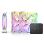 NZXT F120 RGB Duo Case Fan με Σύνδεση 4-Pin PWM Λευκό - Image 2