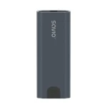Savio Θήκη για Σκληρό Δίσκο M.2 SATA III NVME με σύνδεση Type-C σε Γκρι χρώμα