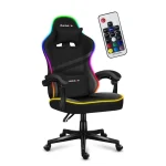 Huzaro Force 4.4 Καρέκλα Gaming Δερματίνης με RGB Φωτισμό Μαύρη - Image 2