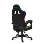 Huzaro Force 4.4 Καρέκλα Gaming Δερματίνης με RGB Φωτισμό Μαύρη - Image 4