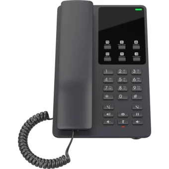 Grandstream GHP621W Ενσύρματο Τηλέφωνο IP 2 γραμμών Μαύρο GHP621W
