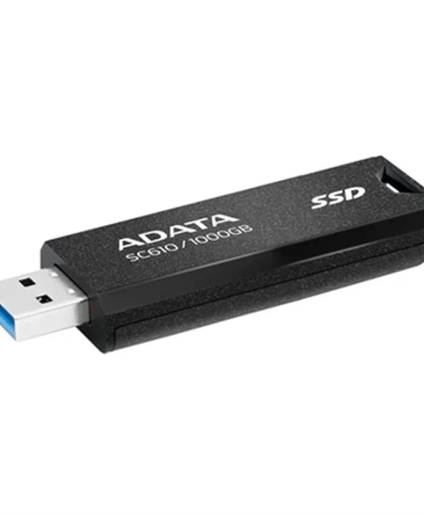 Adata Sc610 1TB USB 3.2 SSD Stick Μαύρο