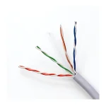 Qoltec U/UTP Cat.6 Καλώδιο Δικτύου Ethernet 305m Γκρι 1τμχ