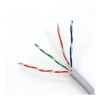 Qoltec U/UTP Cat.6 Καλώδιο Δικτύου Ethernet 305m Γκρι 1τμχ