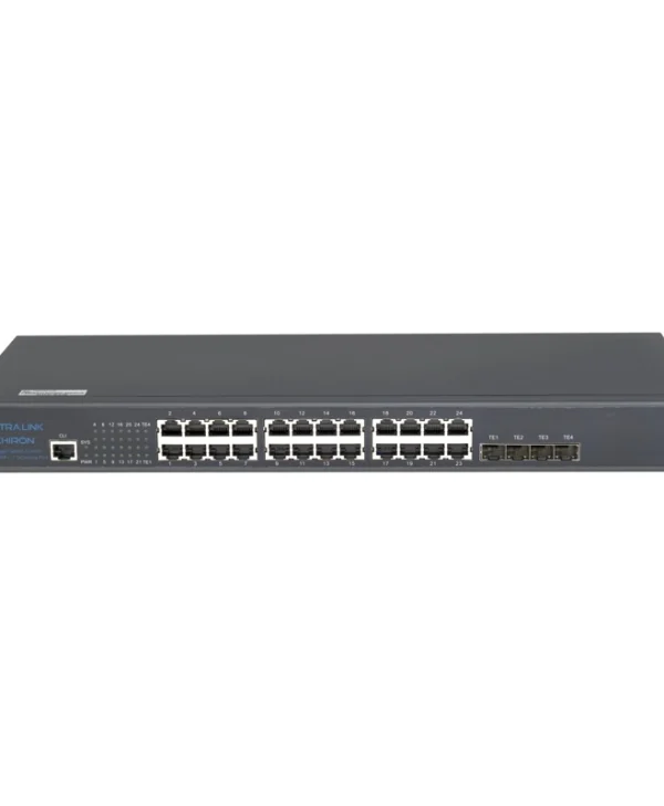 Extralink Chiron Managed L3 Switch με 24 Θύρες Gigabit (1Gbps) Ethernet και 4 SFP Θύρες