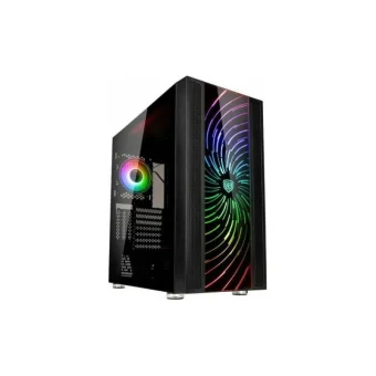 Kolink Unity Adapt Gaming Midi Tower Κουτί Υπολογιστή με Πλαϊνό Παράθυρο και RGB Φωτισμό Μαύρο