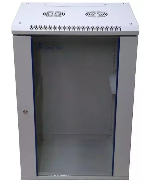 Extralink Επιτοίχια Καμπίνα Rack 15U Γκρι EX.14350 EX.14350