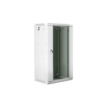 Lanberg 19'' DEMOUNTED FLAT PACK 22U/600X450MM Επιτοίχια Καμπίνα Rack 22U 60x45x60cm Γκρι WF01-6422-10S WF01-6422-10S