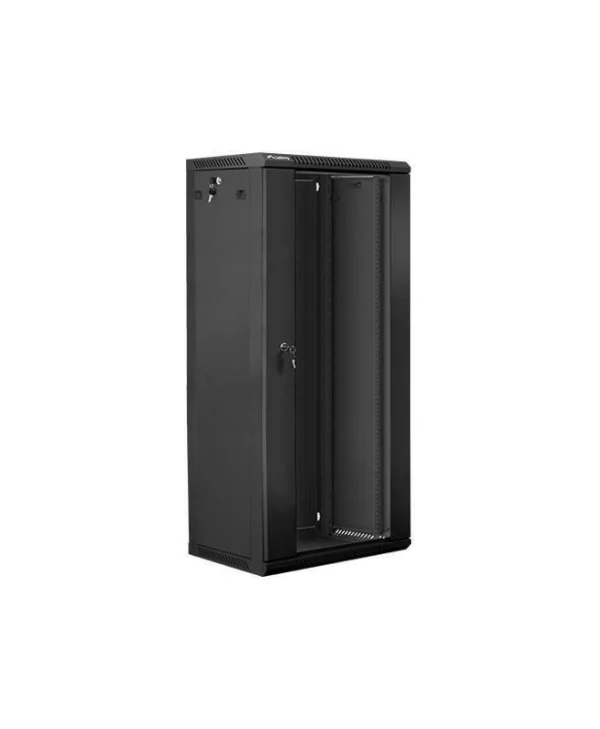Lanberg Επιτοίχια Καμπίνα Rack 27U 60x45x130.7cm Μαύρο WF01-6427-10B WF01-6427-10B